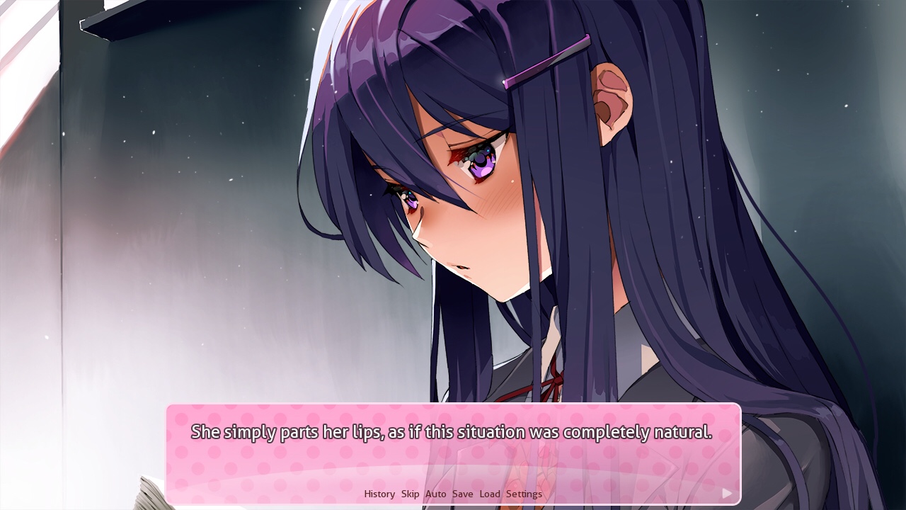 Doki Doki Litterature club - scene